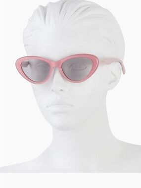 (NWT) Gucci Pink Cat-Eye Sunglasses 🕶️ with Gray Lenses